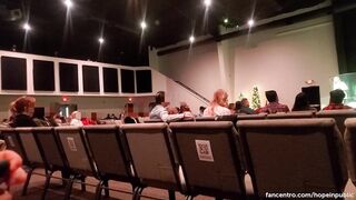 Hope Penetration masturbates in church washroom