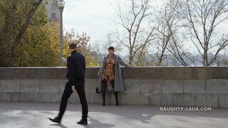 NaughtyLada - Straps. Naked & Naughty Walk In Public