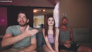 Jack and Jill – Tiny Brace-face 1st Squirt & Double Team