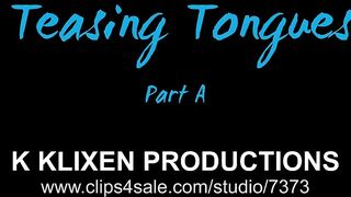 Two teasing tongues 25 part A+B 1080p