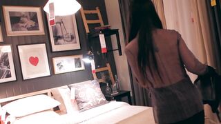 Littlesubgirl Public IKEA Shopping Fuck Anal And Squirt