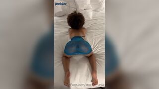 ▷ Stormi Maya Nude Masturbating in bed OnlyFans Leaked ✔️