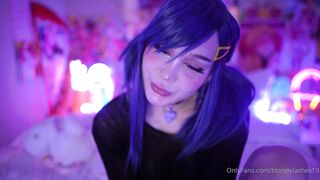 Blondelashes19 - Self Foot Worship