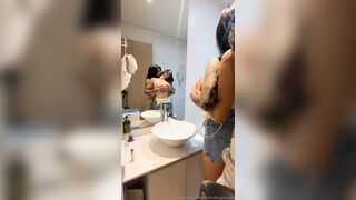Lesbian Teen Instagram Onlyfans Matu Garces and Anasthasia lesbian bath