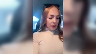 Kay Hansen UFC fighter Dildo Car play